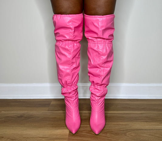 "CRUSH" Thigh High Boot