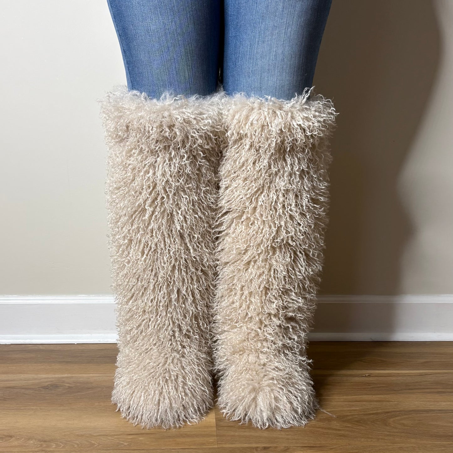 “LATTE” Fur Boot