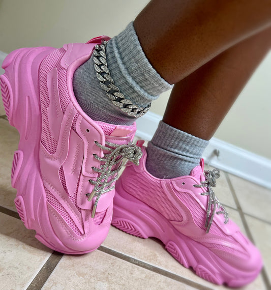 "Bubblegum" Pink Sneaker