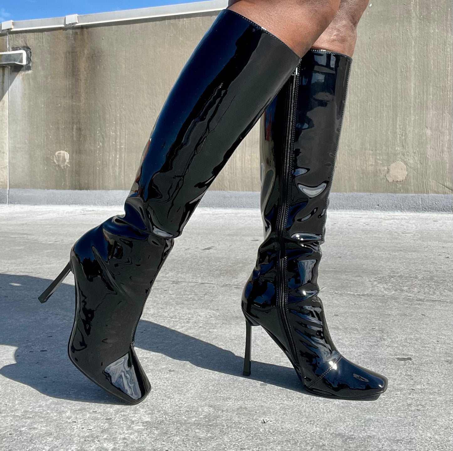 “COGNAC” Patent Boot