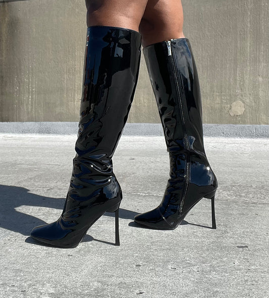 “NIKKI” Patent Boot
