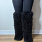 “MYNK” Black Fur Boot