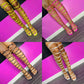 "JAY" Pink Thigh High Strappy Heel