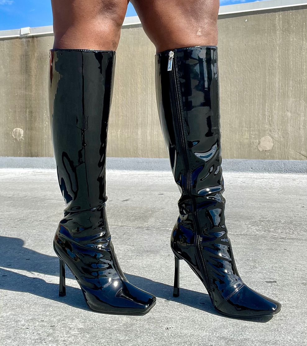 “NIKKI” Patent Boot