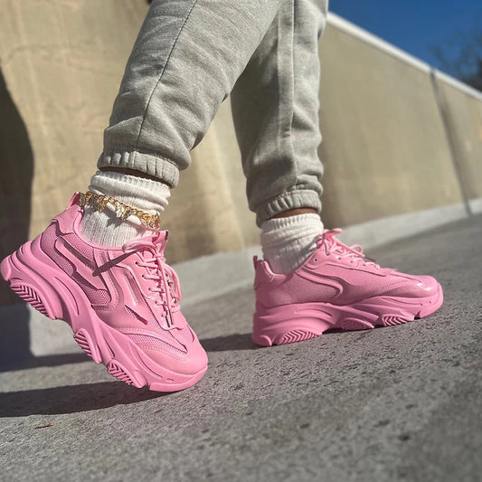 "Bubblegum" Pink Sneaker