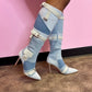 “SKY” Denim Boot