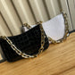 Black/White Chain Purse