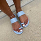 “LENA” Baby Blue Sandal