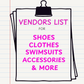 Ultimate Vendors List